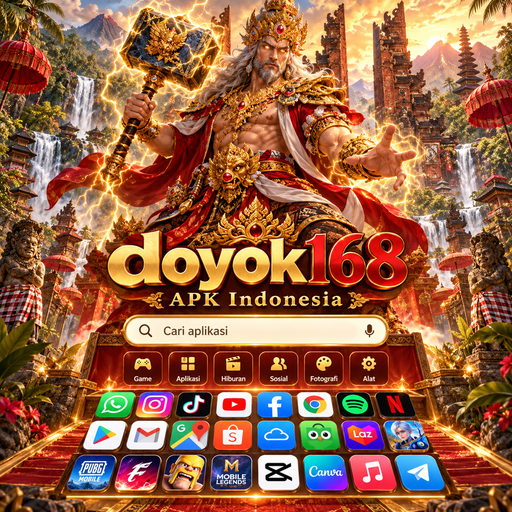 Ilustrasi antarmuka dan navigasi doyok168